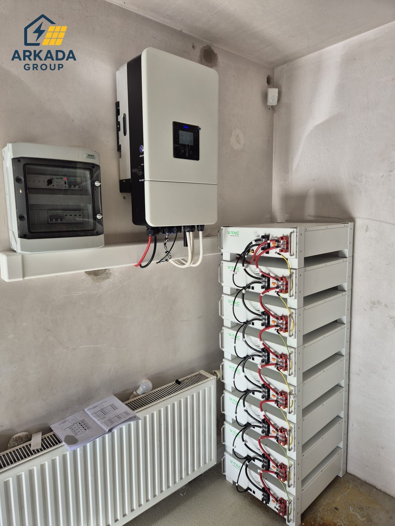 Magazyn energii V-TAC z inwerterem hybrydowym